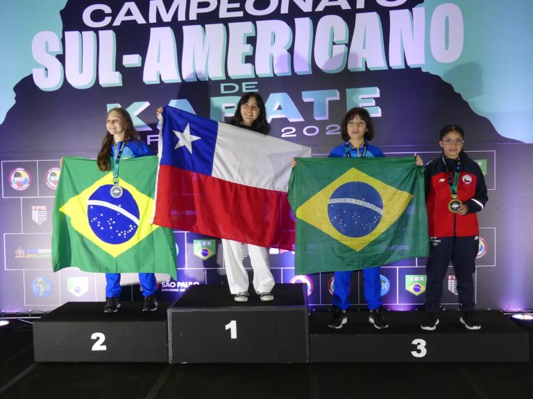 Joven de Puerto Montt ganó medalla de oro en Sudamericano de Karate