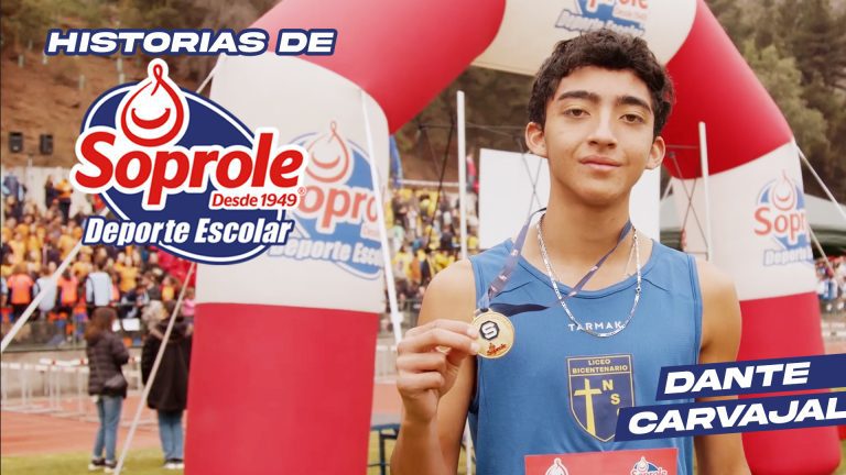 Conoce la historia de Dante en nuestro Programa Soprole Deporte Escolar