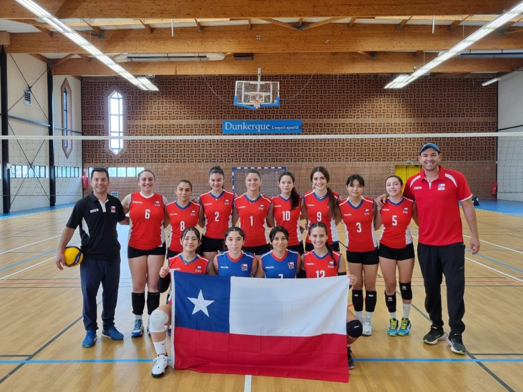 Comenzó la participación Chilena en los Fisec Games en Vóleibol