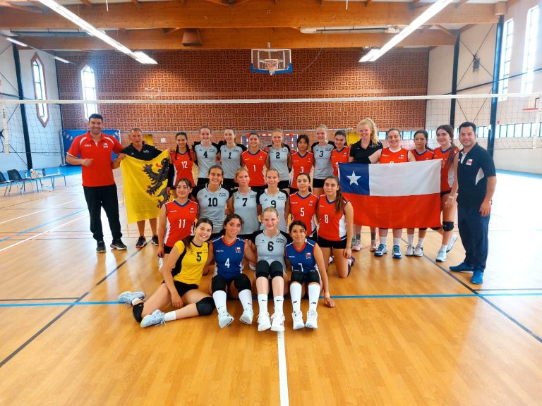 A una victoria para avanzar a semis del vóleibol Fisec Games 2023