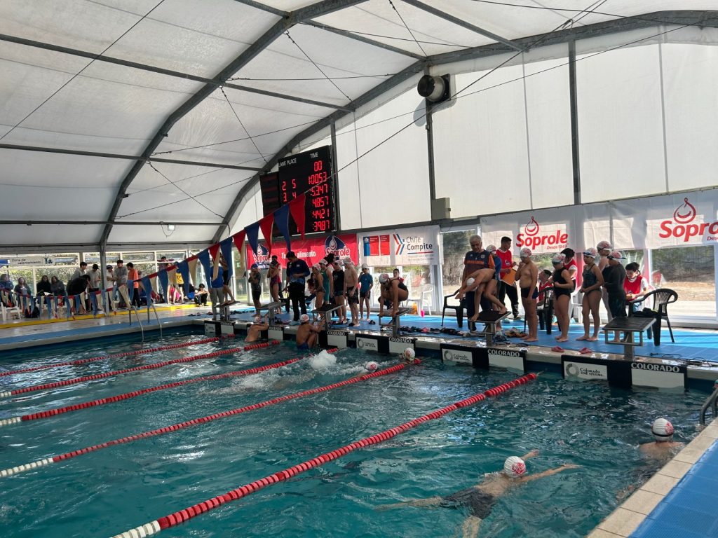 San Ignacio de Calama gran ganador de la Natación Soprole en La Serena