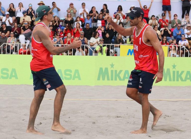 Primos Grimalt entregaron un cupo a Volley Playa Chile para París 2024
