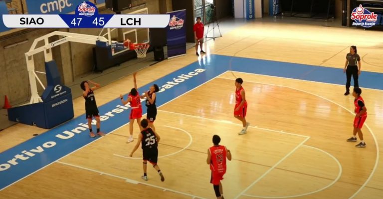 Video: Dramáticos últimos segundos en la final Infantil del Básquetbol Soprole UC