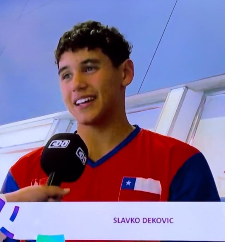 Conociendo a Slavko Dekovic, seleccionado de natación que va por el oro en Iquique