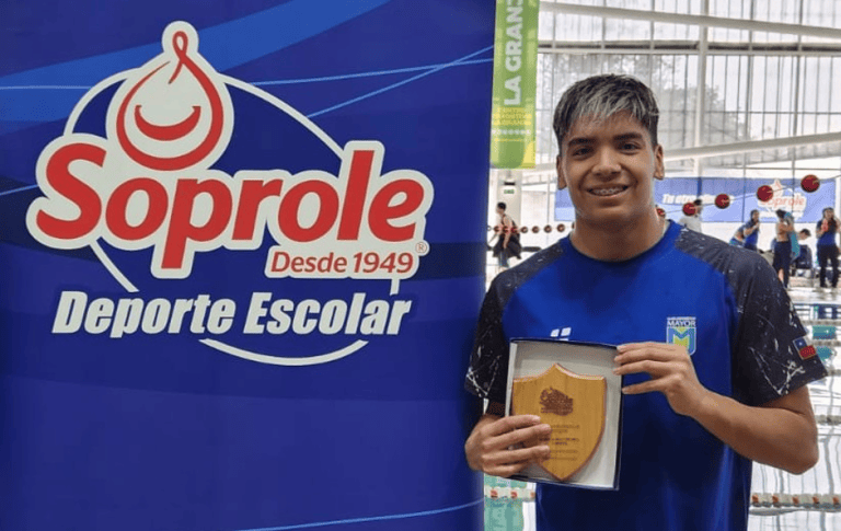 Joaquín Correa, la mejor marca técnica de la Natación Soprole Santiago